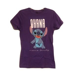 Disney Stich Ohana T-shirt Sz small